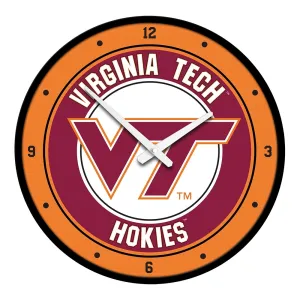 Virginia Tech Hokies: Modern Disc Wall Clock