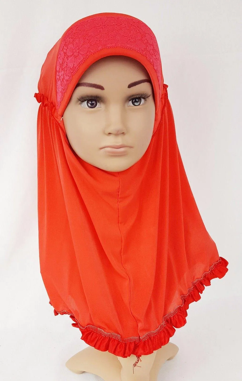 Viscose Baby Kids Children Hijab Islamic Scarf Shawls 1-6T