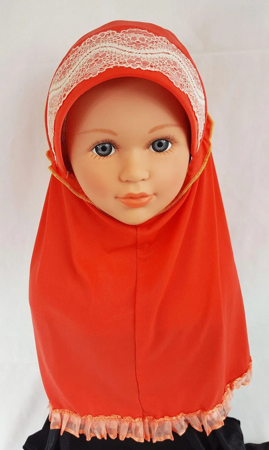 Viscose Baby Kids Children Hijab Islamic Scarf Shawls 1-6T