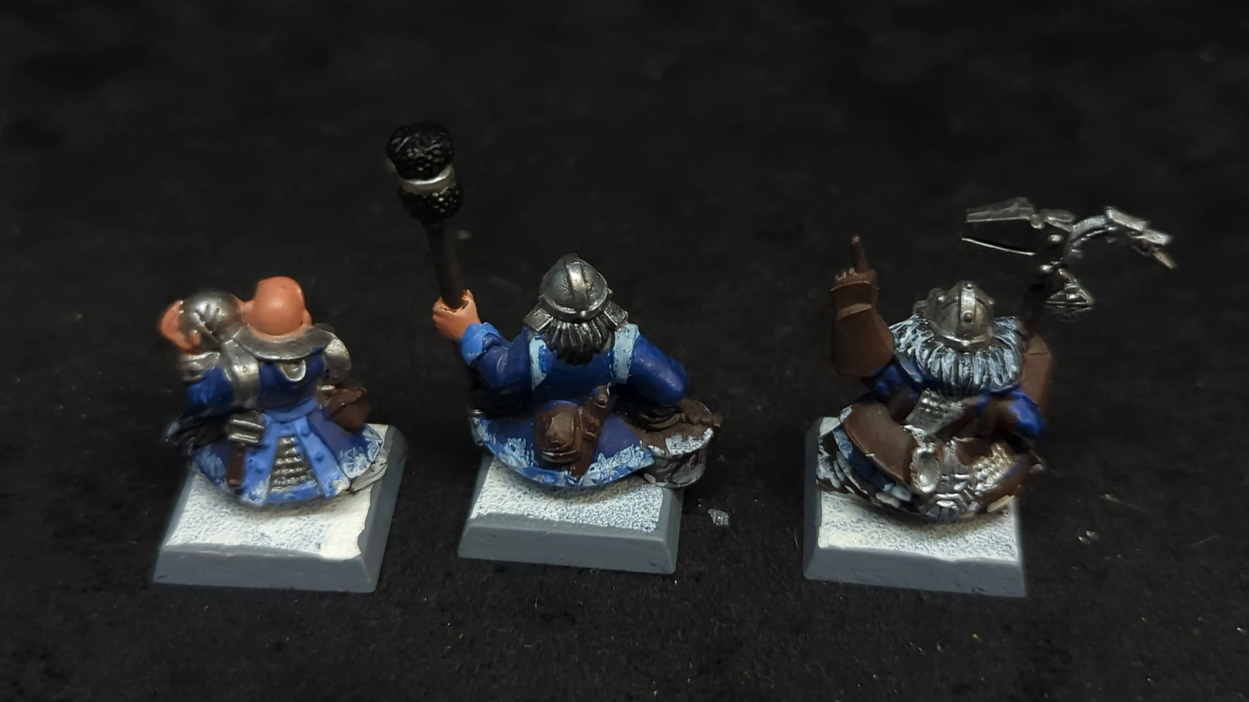 Warhammer Fantasy: Dwarven cannon Crew x3
