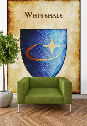 Whitehale Heraldry of Greyhawk Anna Meyer Cartography Canvas Art Print