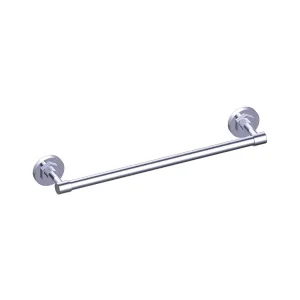 Windsor Towel Bar - Wall Mount - 18" Brass/Polished Chrome