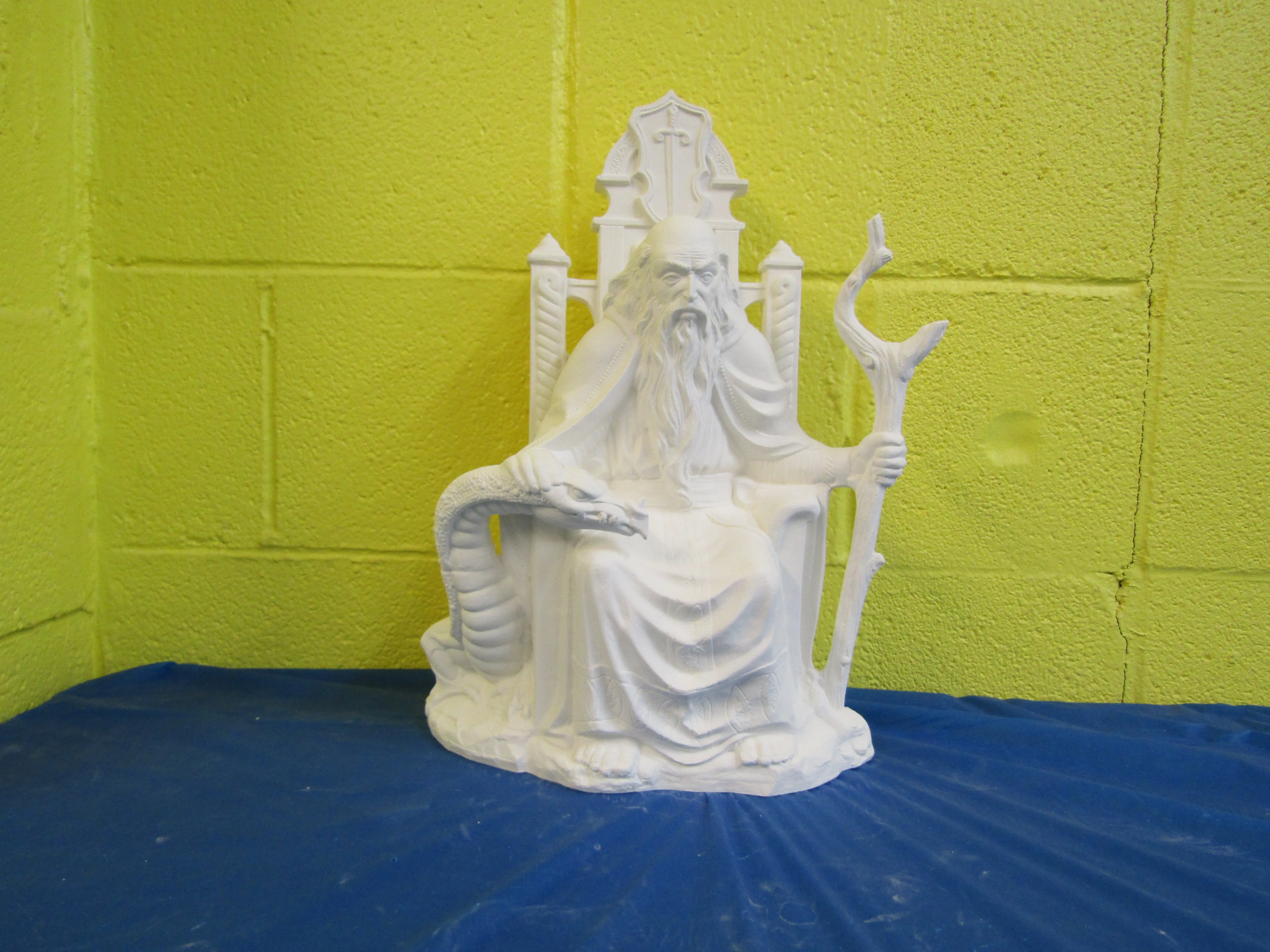 Wizard - Dragon, Chair, Table, 2pc