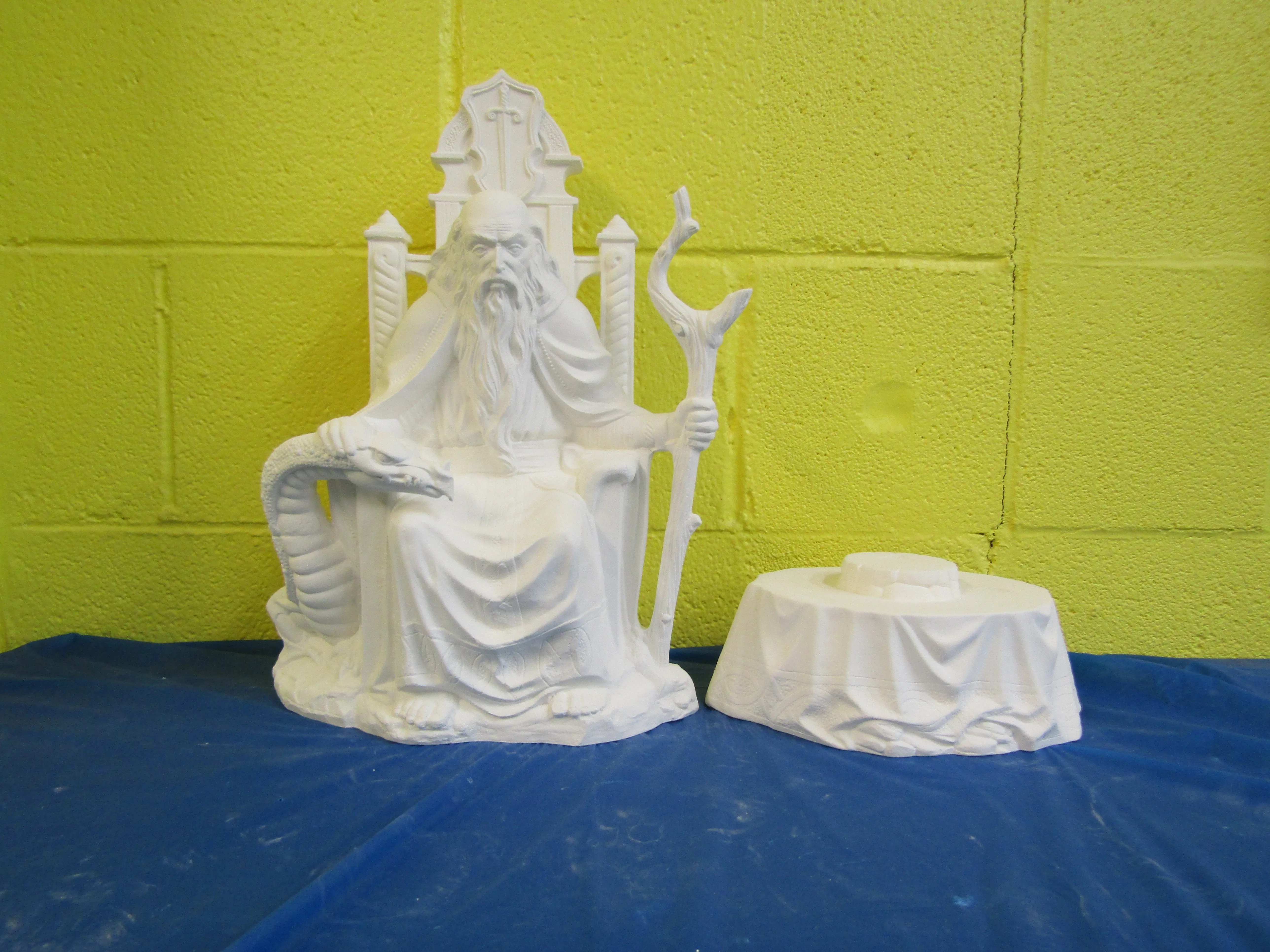 Wizard - Dragon, Chair, Table, 2pc